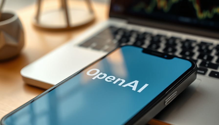 AI automation for entrepreneurs with OpenAI logo on smartphone.