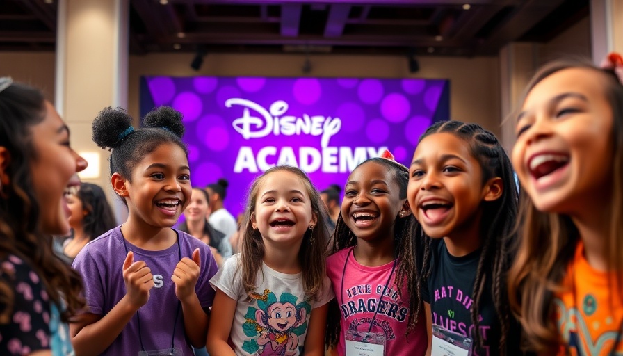 Participants at Disney Dreamers Academy 2025 share a joyful moment.