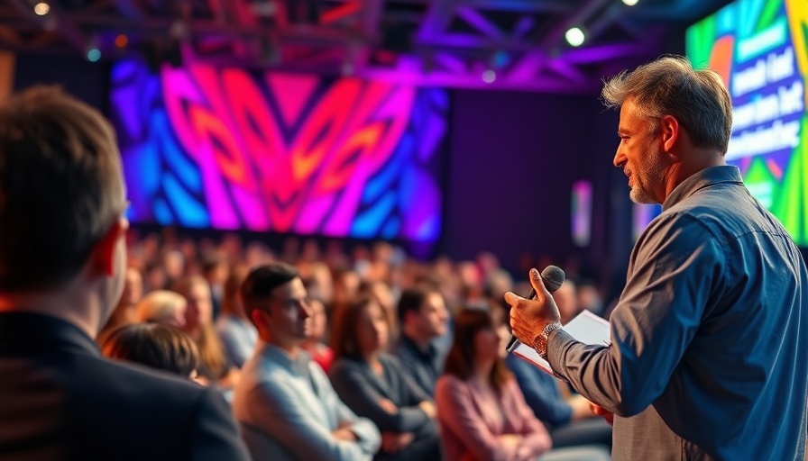 AI for entrepreneurs keynote speaker at lively seminar.