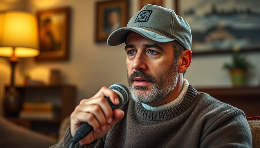 Man discussing restaurant ownership challenges in a cozy setting.