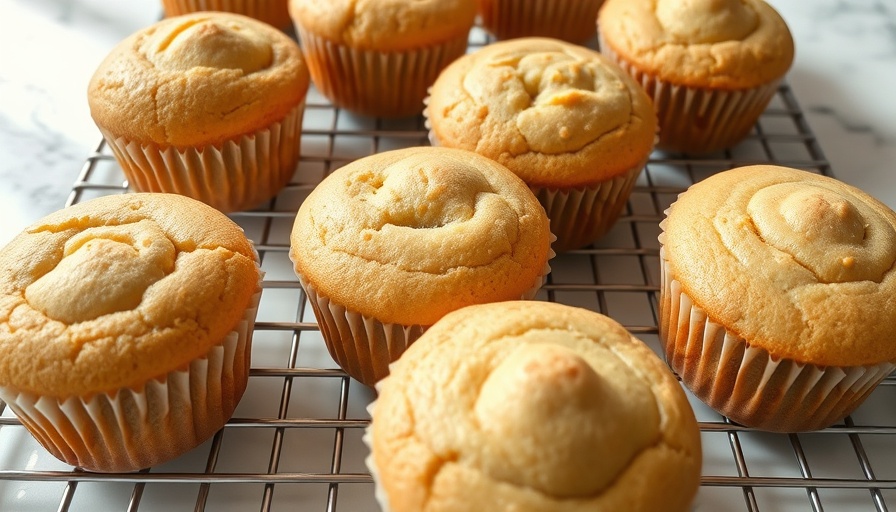 Cupcakes with egg replacements on rack for best egg replacements for cake.