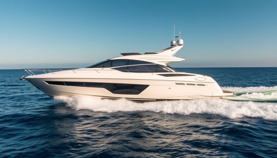 Luxurious Ferretti Yachts 670 cruising on ocean - review focus.