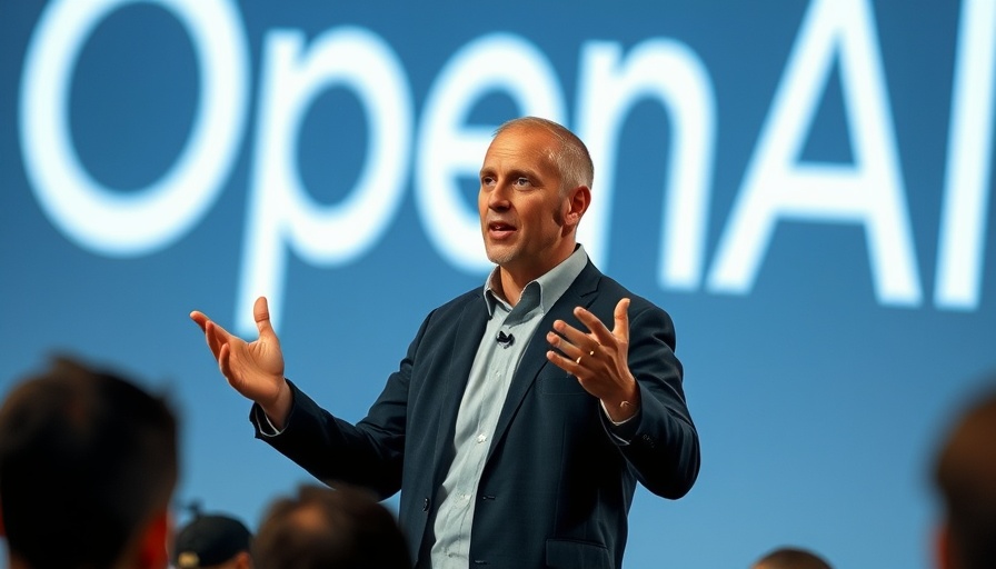 Speaker discussing OpenAI going for profit strategy