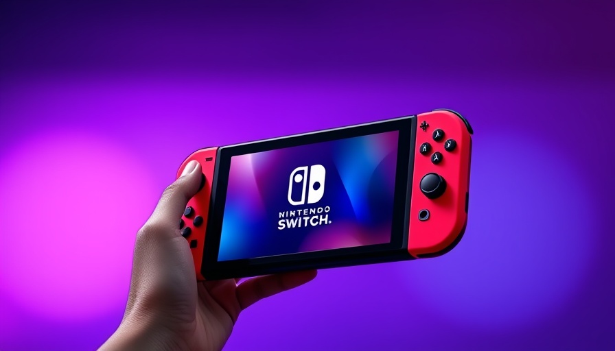 Nintendo Switch 2 features and updates displayed on vibrant screen