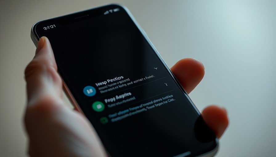 Smartphone showing notifications on screen, Apple Siri AI upgrades delay context.