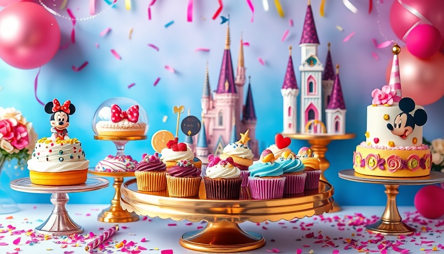Disney-themed desserts for Hong Kong Disneyland 20th Anniversary Food Guide.