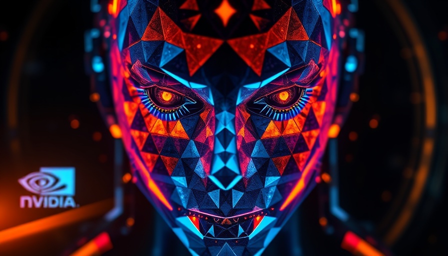 Futuristic face simulation showcasing 2,500,000 Part Simulation Technology