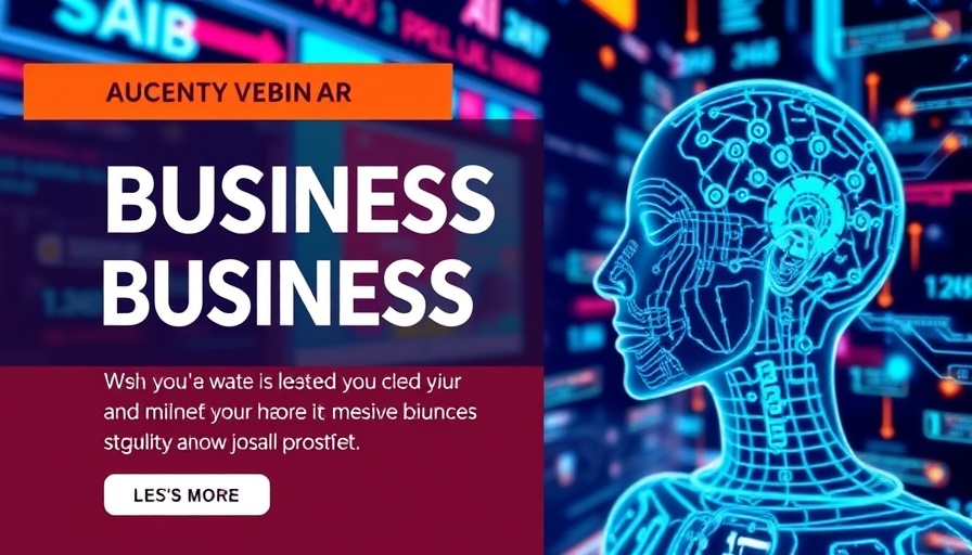 OpenAI's O3 Model for Business Growth webinar poster featuring technology theme.