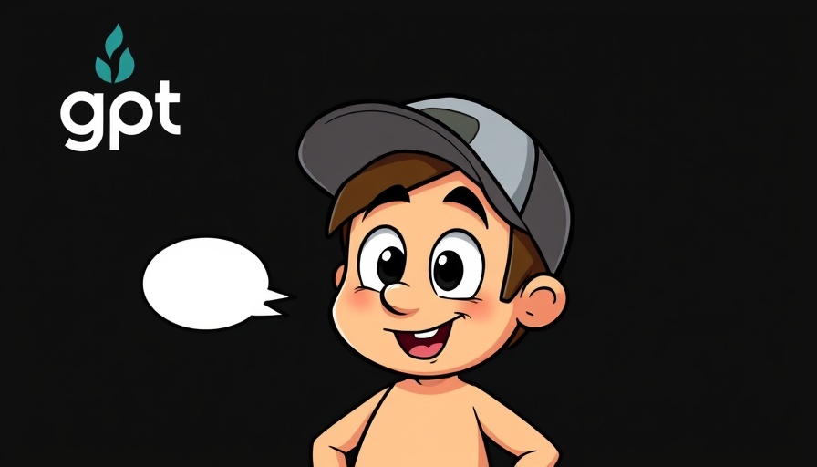 Build AI Image Apps with GPT Image - expressive cartoon character in a talking pose against a simple background with logo.
