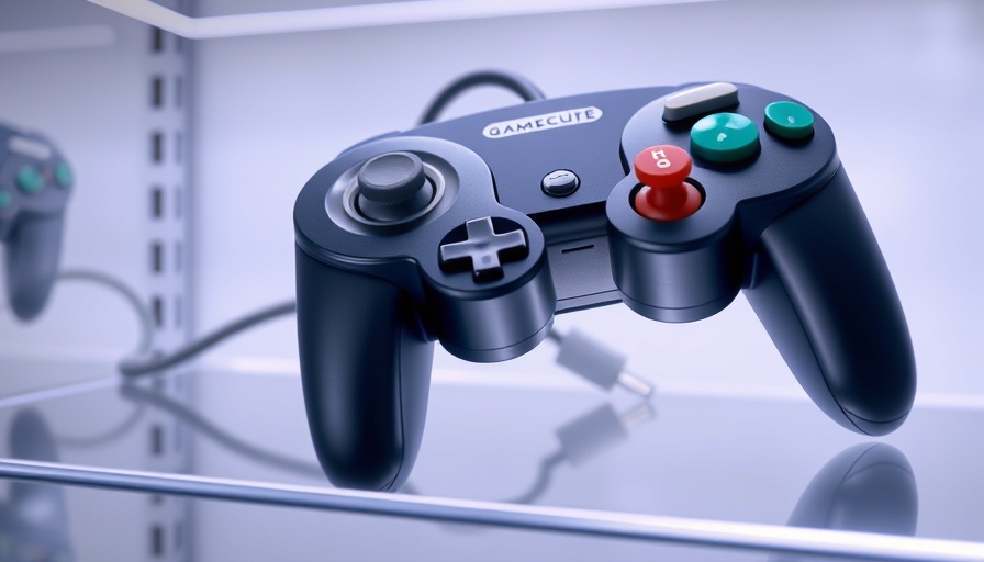 Classic GameCube controller showcasing limitations in design.