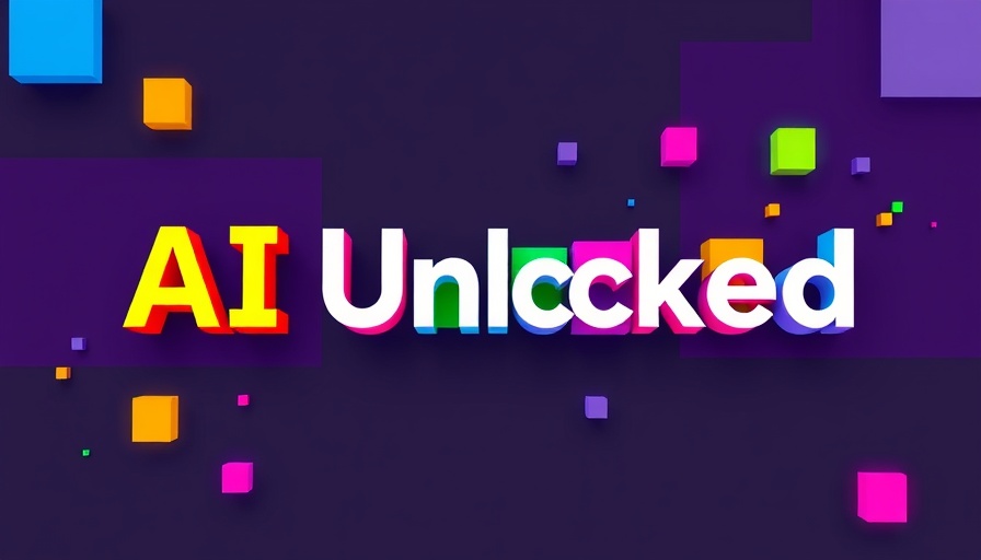 Colorful typography design for AI automation for entrepreneurs