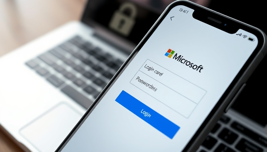 Microsoft ditching passwords with smartphone login.