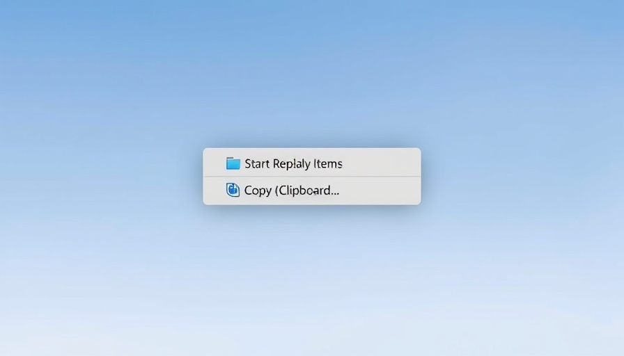 Mac Batch Clipboard app menu interface