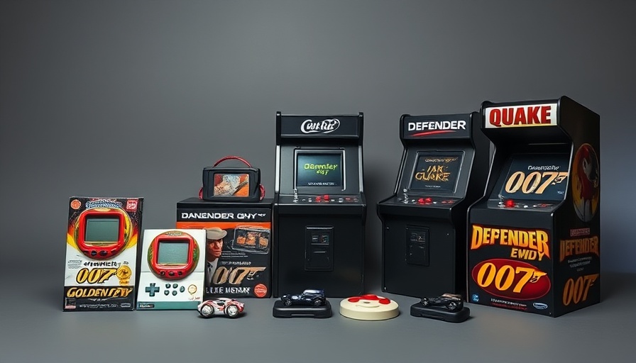 GoldenEye 007 Quake World Video Game Hall of Fame display.