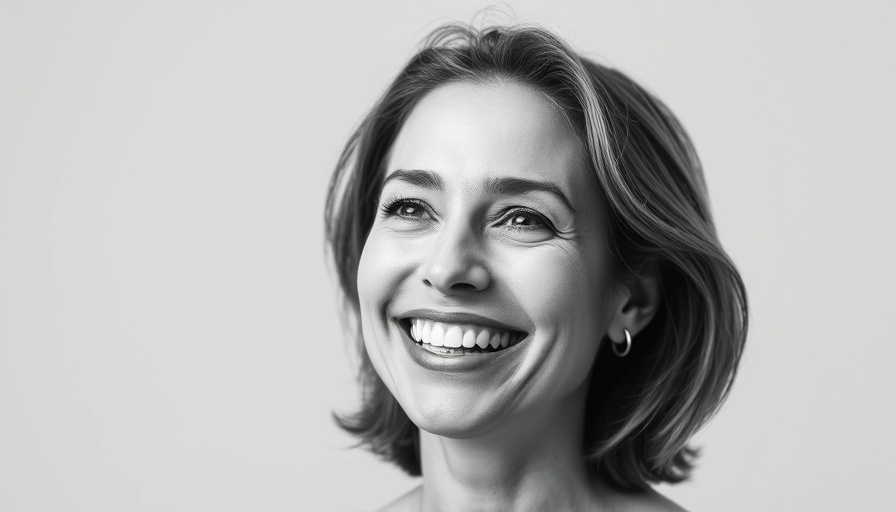 Leadership and feminine energy in business portrait, woman smiling.
