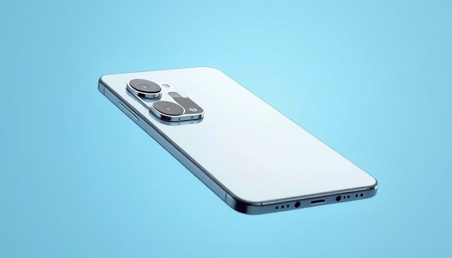 Sleek smartphone with dual cameras in minimalist display, showing Samsung Galaxy S25 Edge features.
