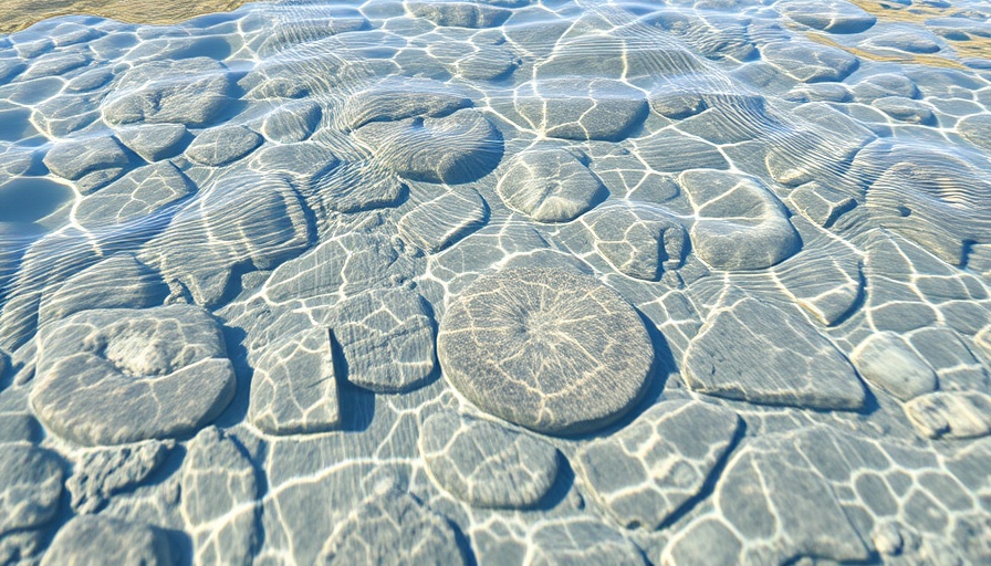 Clear water with rocky bottom, Florida nature adventures.