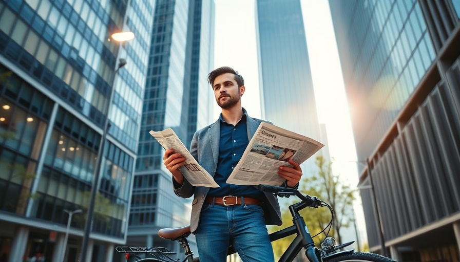 Urban man reading newspaper, How Input Shapes Your Life