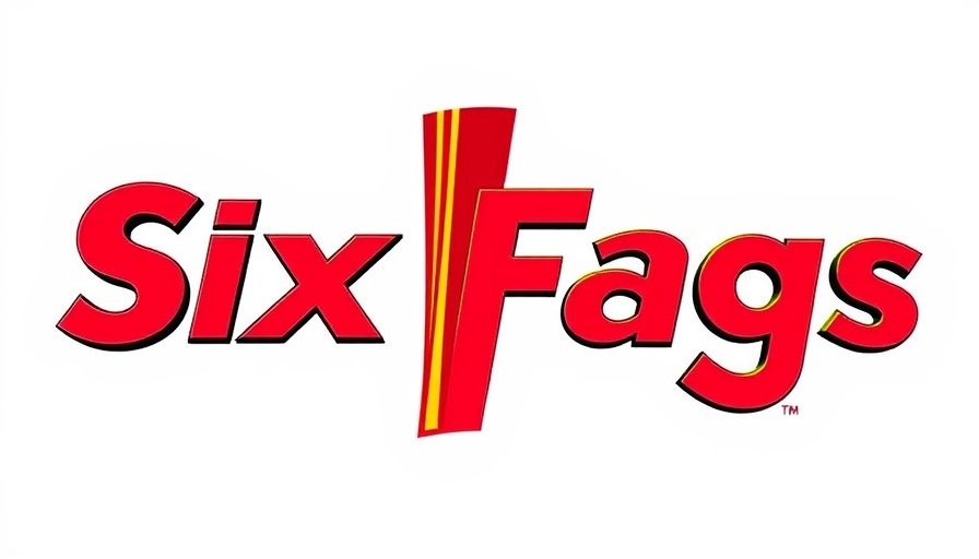 Six Flags logo representing amusement park management changes