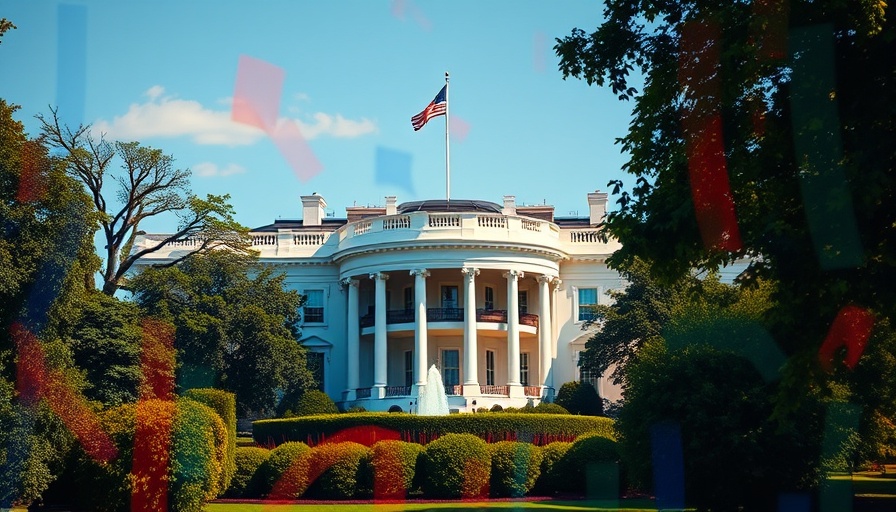 Stylized White House image for AI automation for entrepreneurs