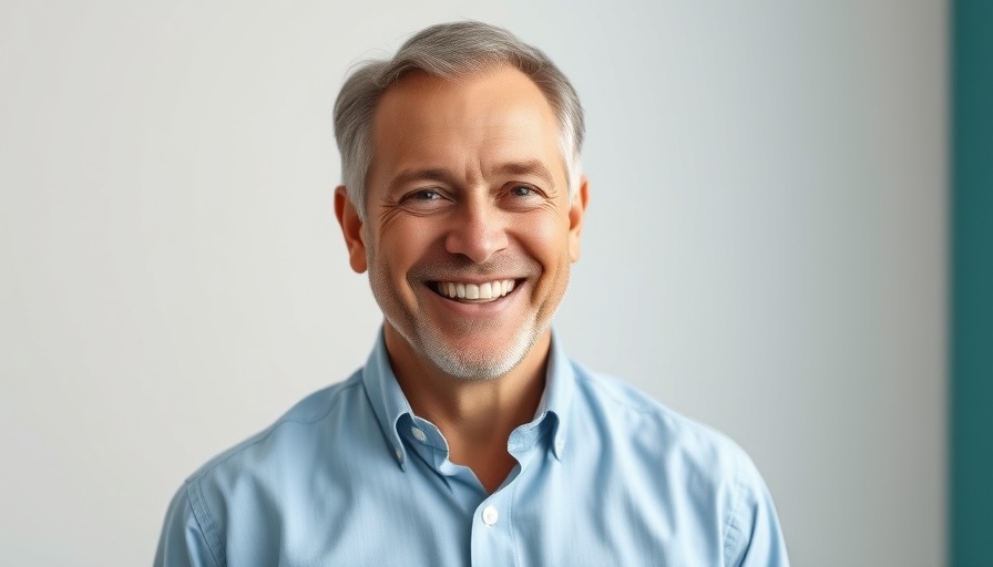 Digital Security in Business: Portrait of smiling business security engineer.