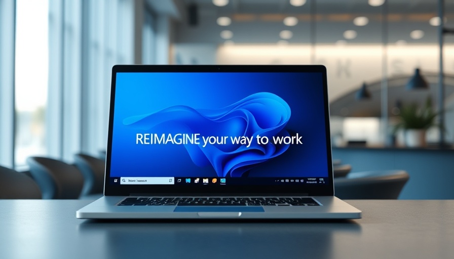 Windows 11 Pro on laptop promoting productivity tools.
