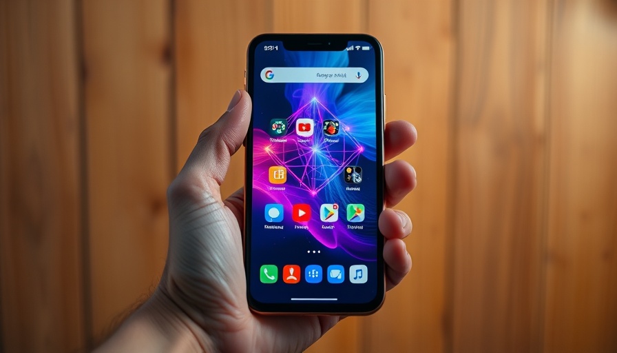 Smartphone displaying AI apps; relevant for AI automation for entrepreneurs.