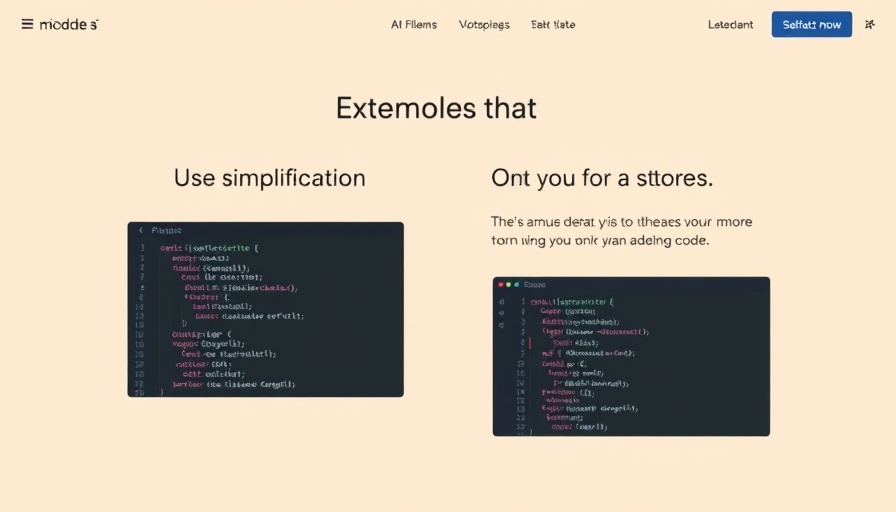 AI content creation webpage showing coding optimization tips with Claude.