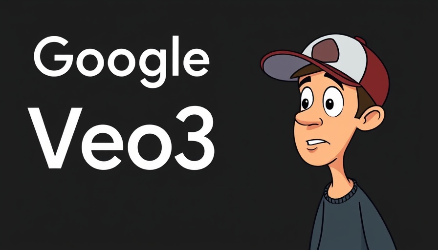 OpenAI V3 API Video Pipeline cartoon man and Google Veo3 API text.