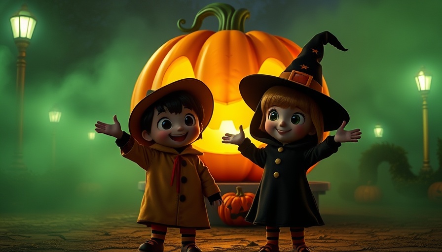 Cartoon characters in Halloween costumes at Oogie Boogie Bash Disneyland 2025.