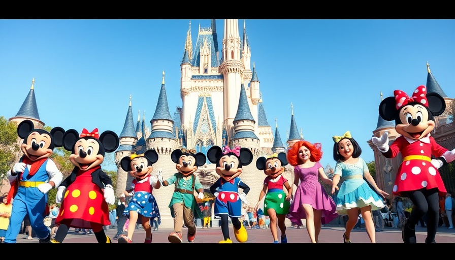 Shanghai Disney summer experiences with characters by castle.