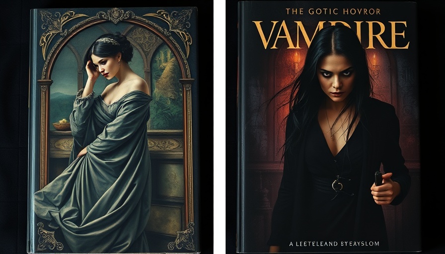Latest vampire literature books with gothic horror themes.