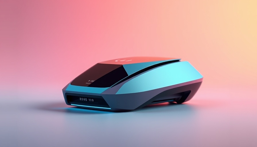 Sleek futuristic AI device to turn your home into an AI node