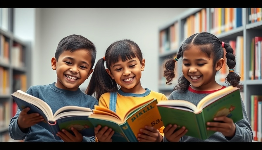 Early Learning Resources Osceola County: Kids reading in a library.