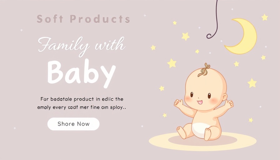 Advertisement for Wee Willie Winks baby store featuring cartoon baby.