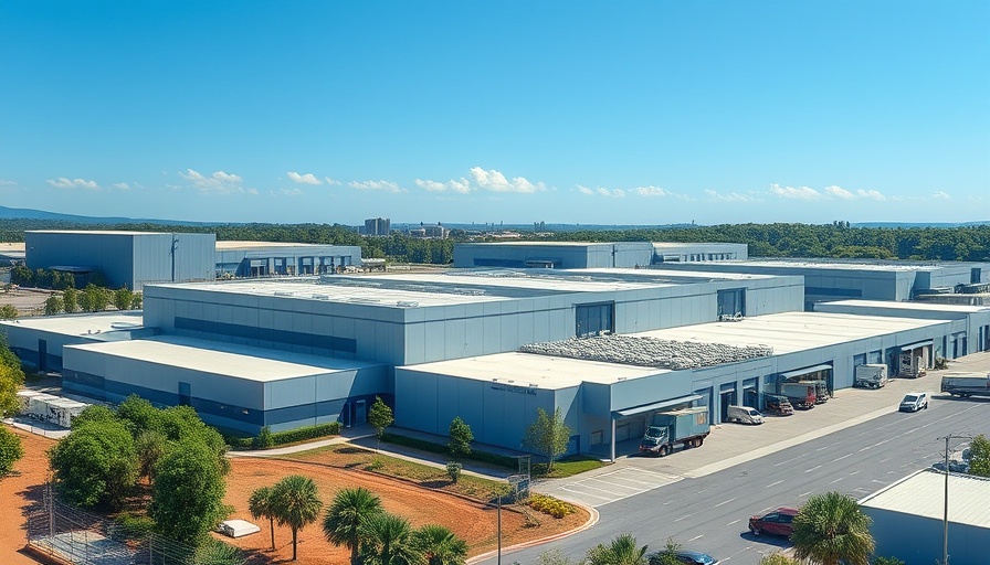 Fremont industrial real estate investment facility with warehouses.