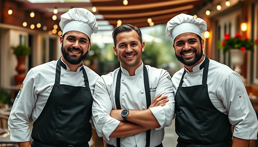 Chefs at exclusive private dining venue in Orlando.