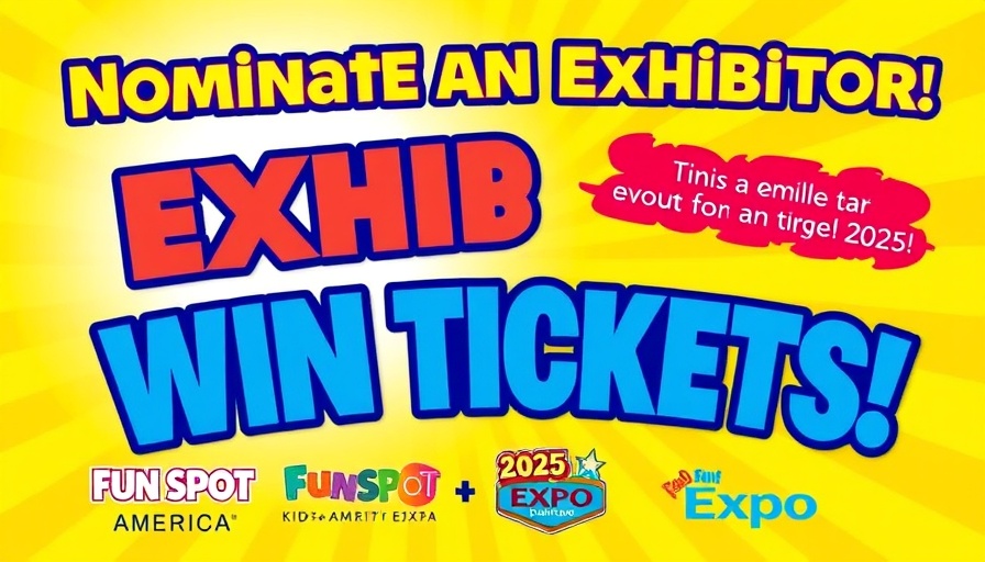 Nominate an Exhibitor for the 2025 Expo promotional graphic