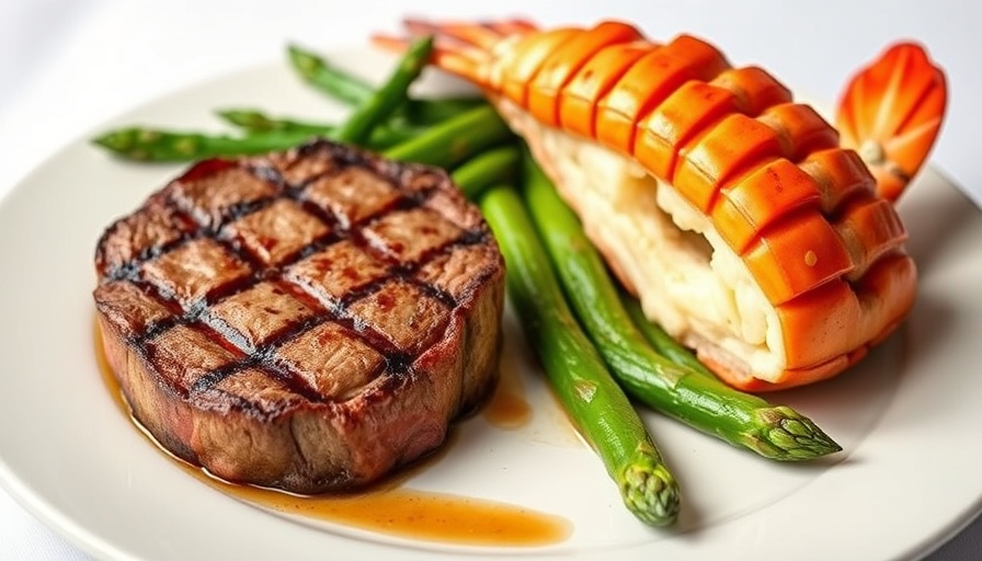 America's best seafood restaurants feature exquisite surf and turf dishes.
