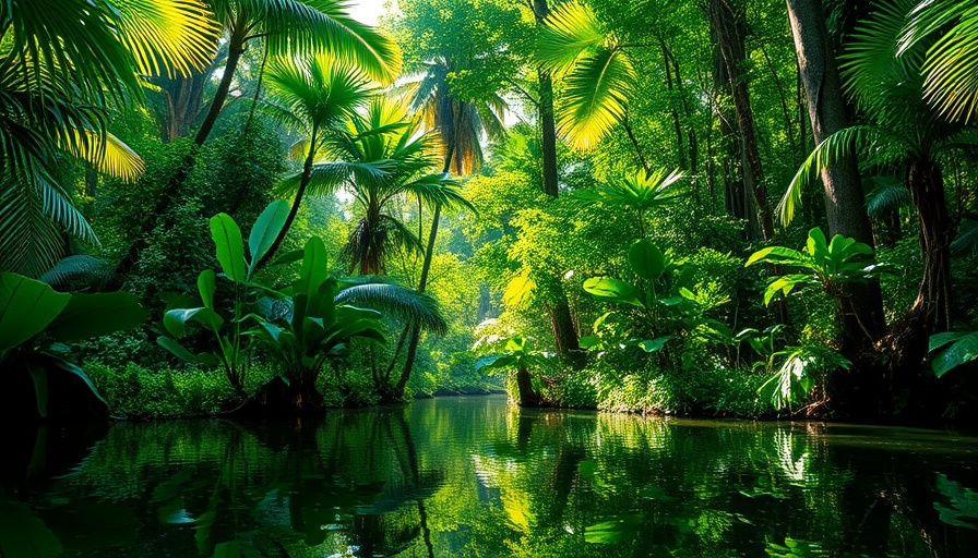 Unreal Engine 5.6 features highlighted in lush tropical forest.