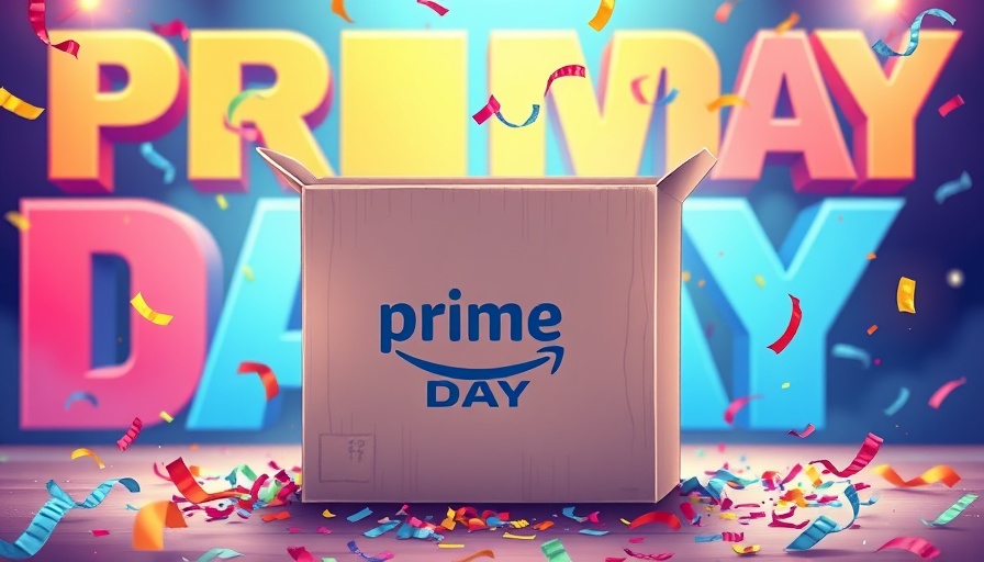 Prime Day deals box illustration with bold typography.