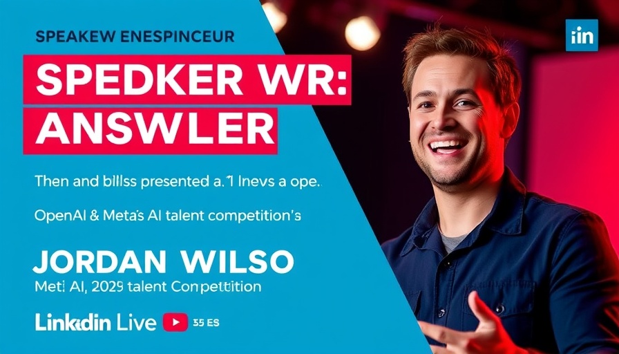 Promotional graphic for OpenAI and Meta's AI talent competition event.