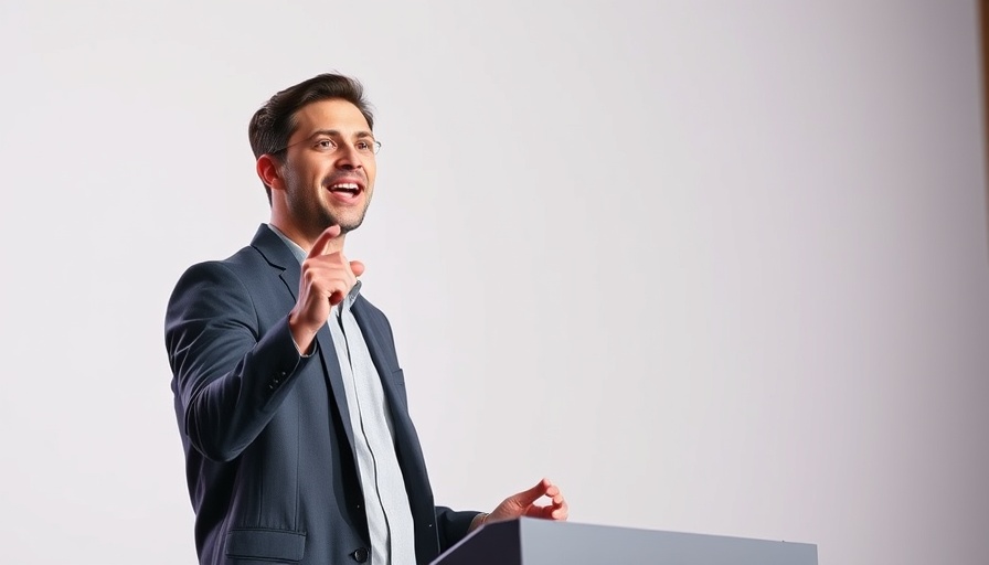 Enthusiastic speaker at Meta Superintelligence Labs event.