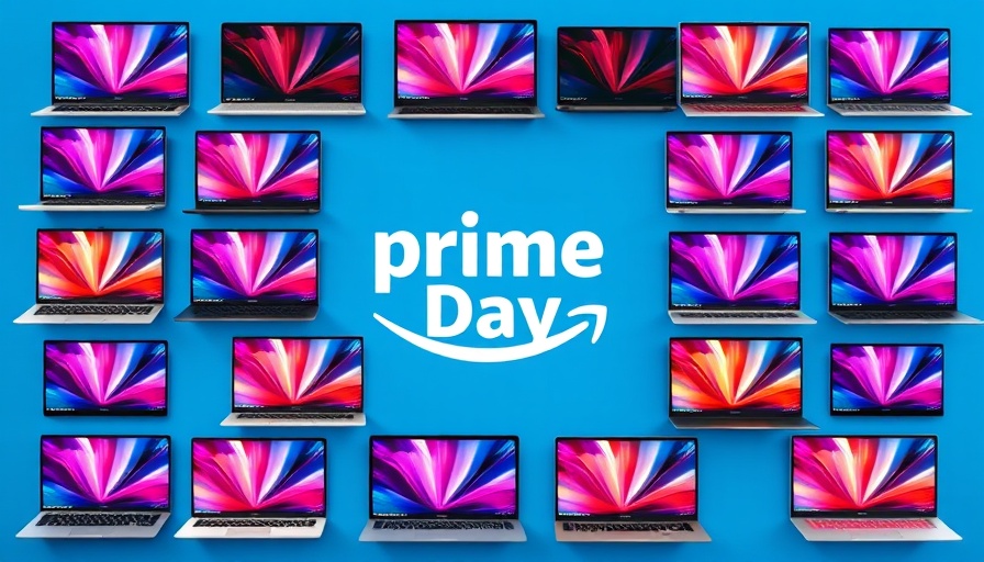 Vibrant laptops showcasing best Prime Day laptop deals.