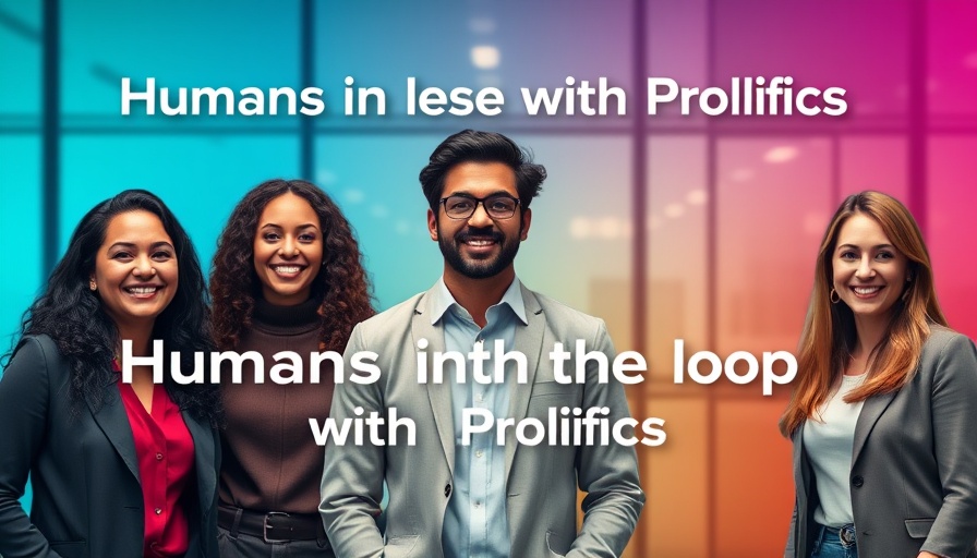Humans in the AI Loop with Prolific - diverse group portrait.