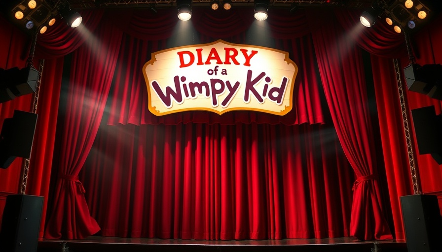 Orlando Family Stage Youth Academy Performers stage for Diary of a Wimpy Kid musical.