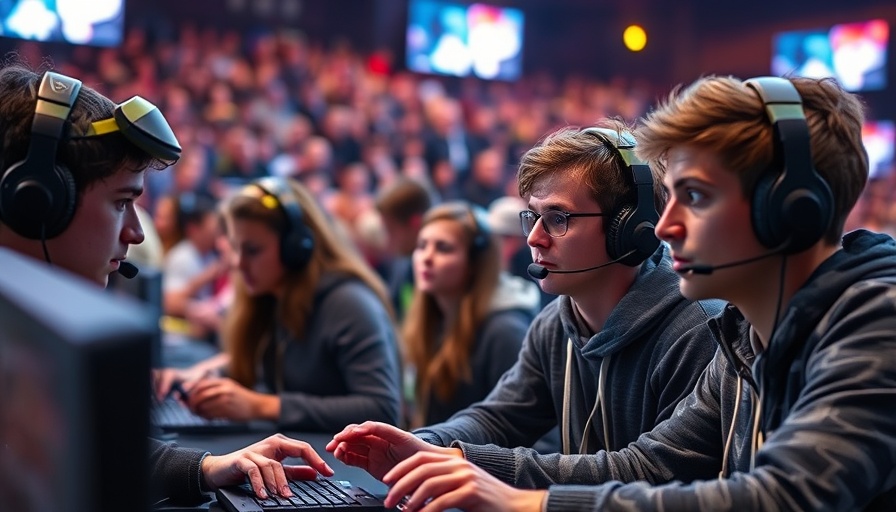 Gamers at Summer Games Done Quick fundraising event, focused and intense.
