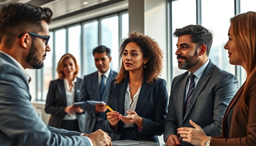 Business team discussing value-based pricing drawbacks in office.