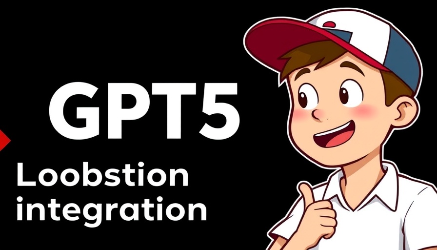 Animated scene discussing Lobster model integration in AI with GPT 5 graphic.