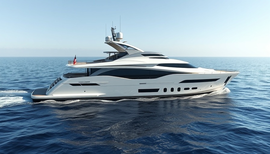 Viking Yachts 74 Convertible side view luxury yacht.